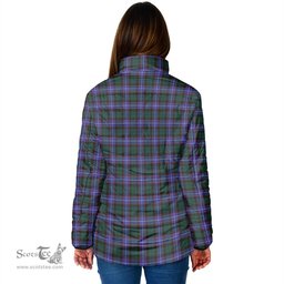 Scottish Hunter Modern Clan Crest Tartan Padded Jacket with Family Crest - Tartan Plaid Jacket ScotsTee Shop - Tartan Plaid - scotstee.com