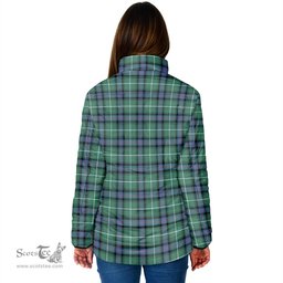 Scottish MacDonald of the Isles Hunting Ancient Clan Crest Tartan Padded Jacket with Family Crest - Tartan Plaid Jacket ScotsTee Shop - Tartan Plaid - scotstee.com