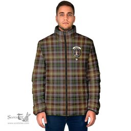 Scottish MacKay of Strathnaver Clan Crest Tartan Padded Jacket with Family Crest - Tartan Plaid Jacket ScotsTee Shop - Tartan Plaid - scotstee.com