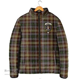 Scottish MacKay of Strathnaver Clan Crest Tartan Padded Jacket with Family Crest - Tartan Plaid Jacket ScotsTee Shop - Tartan Plaid - scotstee.com