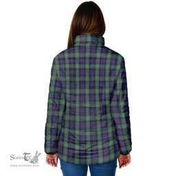 Scottish MacKenzie Hunting Green Clan Crest Tartan Padded Jacket with Family Crest - Tartan Plaid Jacket ScotsTee Shop - Tartan Plaid - scotstee.com