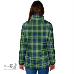 Scottish Learmonth Clan Crest Tartan Padded Jacket with Family Crest - Tartan Plaid Jacket ScotsTee Shop - Tartan Plaid - scotstee.com
