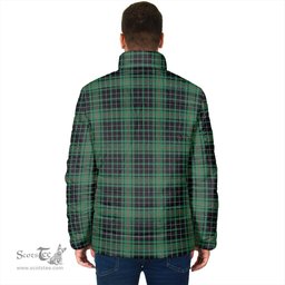 Scottish MacAulay Hunting Ancient Clan Crest Tartan Padded Jacket with Family Crest - Tartan Plaid Jacket ScotsTee Shop - Tartan Plaid - scotstee.com