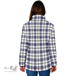 Scottish Hannay Modern Clan Crest Tartan Padded Jacket with Family Crest - Tartan Plaid Jacket ScotsTee Shop - Tartan Plaid - scotstee.com