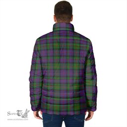 Scottish MacDonald Clan Crest Tartan Padded Jacket with Family Crest - Tartan Plaid Jacket ScotsTee Shop - Tartan Plaid - scotstee.com
