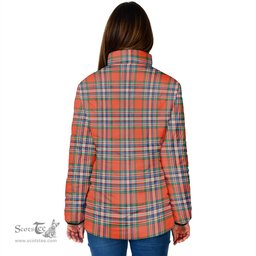Scottish MacFarlane Ancient Clan Crest Tartan Padded Jacket with Family Crest - Tartan Plaid Jacket ScotsTee Shop - Tartan Plaid - scotstee.com