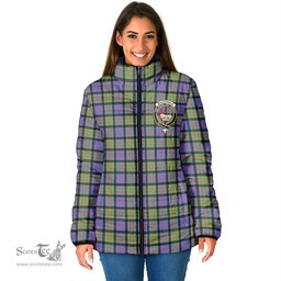 Scottish MacDonald Ancient Clan Crest Tartan Padded Jacket with Family Crest - Tartan Plaid Jacket ScotsTee Shop - Tartan Plaid - scotstee.com