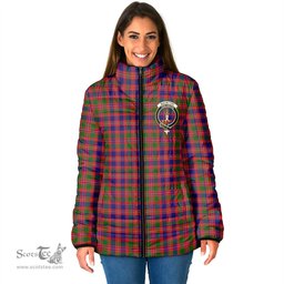 Scottish MacIntyre Modern Clan Crest Tartan Padded Jacket with Family Crest - Tartan Plaid Jacket ScotsTee Shop - Tartan Plaid - scotstee.com