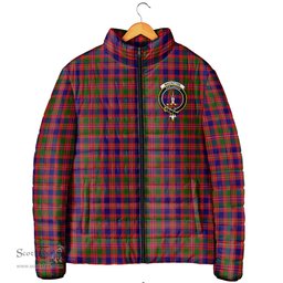 Scottish MacIntyre Modern Clan Crest Tartan Padded Jacket with Family Crest - Tartan Plaid Jacket ScotsTee Shop - Tartan Plaid - scotstee.com