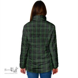 Scottish Gunn Logan Clan Crest Tartan Padded Jacket with Family Crest - Tartan Plaid Jacket ScotsTee Shop - Tartan Plaid - scotstee.com