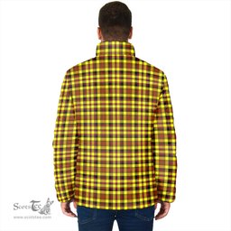 Scottish Jardine Modern Clan Crest Tartan Padded Jacket with Family Crest - Tartan Plaid Jacket ScotsTee Shop - Tartan Plaid - scotstee.com