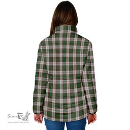 Scottish MacKinnon Dress Clan Crest Tartan Padded Jacket with Family Crest - Tartan Plaid Jacket ScotsTee Shop - Tartan Plaid - scotstee.com