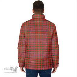 Scottish MacAlister Modern Clan Crest Tartan Padded Jacket with Family Crest - Tartan Plaid Jacket ScotsTee Shop - Tartan Plaid - scotstee.com