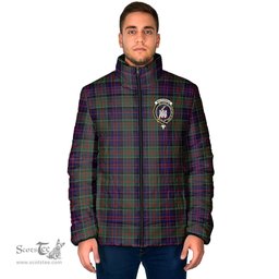Scottish MacDonald of Clan Ranald Clan Crest Tartan Padded Jacket with Family Crest - Tartan Plaid Jacket ScotsTee Shop - Tartan Plaid - scotstee.com