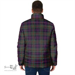 Scottish MacDonald of Clan Ranald Clan Crest Tartan Padded Jacket with Family Crest - Tartan Plaid Jacket ScotsTee Shop - Tartan Plaid - scotstee.com