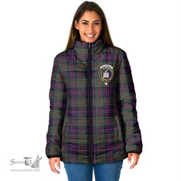 Scottish MacDonald of Clan Ranald Clan Crest Tartan Padded Jacket with Family Crest - Tartan Plaid Jacket ScotsTee Shop - Tartan Plaid - scotstee.com