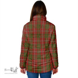 Scottish Hay Clan Crest Tartan Padded Jacket with Family Crest - Tartan Plaid Jacket ScotsTee Shop - Tartan Plaid - scotstee.com
