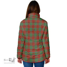 Scottish MacDonald of Kingsburgh Clan Crest Tartan Padded Jacket with Family Crest - Tartan Plaid Jacket ScotsTee Shop - Tartan Plaid - scotstee.com
