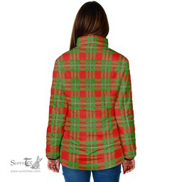 Scottish MacGregor Modern Clan Crest Tartan Padded Jacket with Family Crest - Tartan Plaid Jacket ScotsTee Shop - Tartan Plaid - scotstee.com