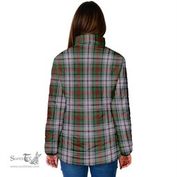 Scottish MacDuff Dress Clan Crest Tartan Padded Jacket with Family Crest - Tartan Plaid Jacket ScotsTee Shop - Tartan Plaid - scotstee.com