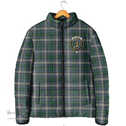Scottish MacDowall Clan Crest Tartan Padded Jacket with Family Crest - Tartan Plaid Jacket ScotsTee Shop - Tartan Plaid - scotstee.com