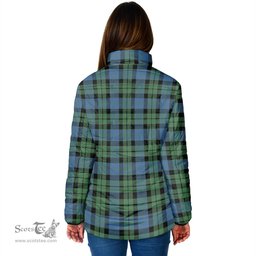 Scottish MacKay Ancient Clan Crest Tartan Padded Jacket with Family Crest - Tartan Plaid Jacket ScotsTee Shop - Tartan Plaid - scotstee.com