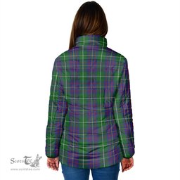Scottish MacIntyre Inglis Clan Crest Tartan Padded Jacket with Family Crest - Tartan Plaid Jacket ScotsTee Shop - Tartan Plaid - scotstee.com