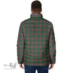 Scottish MacFarlane Hunting Clan Crest Tartan Padded Jacket with Family Crest - Tartan Plaid Jacket ScotsTee Shop - Tartan Plaid - scotstee.com
