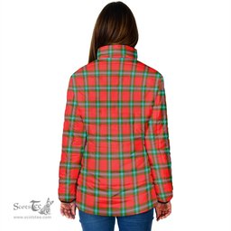Scottish MacLaine of Loch Buie Clan Crest Tartan Padded Jacket with Family Crest - Tartan Plaid Jacket ScotsTee Shop - Tartan Plaid - scotstee.com