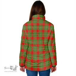Scottish Grierson Clan Crest Tartan Padded Jacket with Family Crest - Tartan Plaid Jacket ScotsTee Shop - Tartan Plaid - scotstee.com