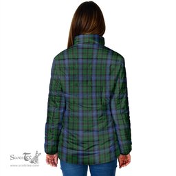 Scottish MacIntyre Clan Crest Tartan Padded Jacket with Family Crest - Tartan Plaid Jacket ScotsTee Shop - Tartan Plaid - scotstee.com