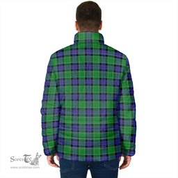 Scottish Graham of Menteith Modern Clan Crest Tartan Padded Jacket with Family Crest - Tartan Plaid Jacket ScotsTee Shop - Tartan Plaid - scotstee.com