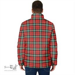 Scottish Kerr Ancient Clan Crest Tartan Padded Jacket with Family Crest - Tartan Plaid Jacket ScotsTee Shop - Tartan Plaid - scotstee.com