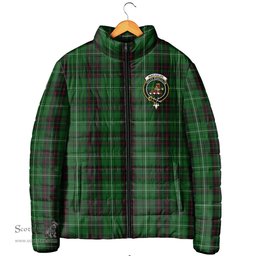 Scottish MacAulay of Lewis Clan Crest Tartan Padded Jacket with Family Crest - Tartan Plaid Jacket ScotsTee Shop - Tartan Plaid - scotstee.com
