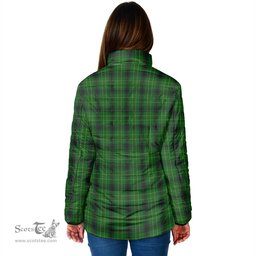 Scottish MacArthur Highland Clan Crest Tartan Padded Jacket with Family Crest - Tartan Plaid Jacket ScotsTee Shop - Tartan Plaid - scotstee.com
