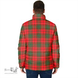 Scottish MacAulay Modern Clan Crest Tartan Padded Jacket with Family Crest - Tartan Plaid Jacket ScotsTee Shop - Tartan Plaid - scotstee.com