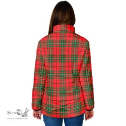 Scottish MacAulay Modern Clan Crest Tartan Padded Jacket with Family Crest - Tartan Plaid Jacket ScotsTee Shop - Tartan Plaid - scotstee.com