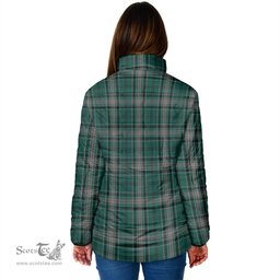 Scottish Kelly of Sleat Hunting Clan Crest Tartan Padded Jacket with Family Crest - Tartan Plaid Jacket ScotsTee Shop - Tartan Plaid - scotstee.com