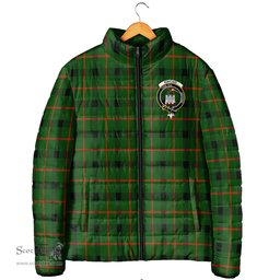 Scottish Kincaid Modern Clan Crest Tartan Padded Jacket with Family Crest - Tartan Plaid Jacket ScotsTee Shop - Tartan Plaid - scotstee.com