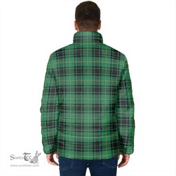 Scottish MacArthur Ancient Clan Crest Tartan Padded Jacket with Family Crest - Tartan Plaid Jacket ScotsTee Shop - Tartan Plaid - scotstee.com