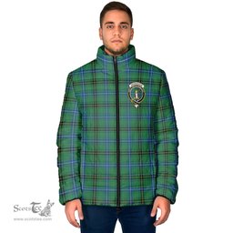Scottish Henderson Ancient Clan Crest Tartan Padded Jacket with Family Crest - Tartan Plaid Jacket ScotsTee Shop - Tartan Plaid - scotstee.com