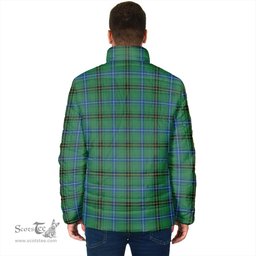 Scottish Henderson Ancient Clan Crest Tartan Padded Jacket with Family Crest - Tartan Plaid Jacket ScotsTee Shop - Tartan Plaid - scotstee.com