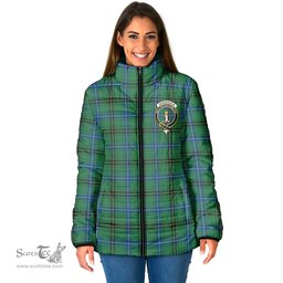 Scottish Henderson Ancient Clan Crest Tartan Padded Jacket with Family Crest - Tartan Plaid Jacket ScotsTee Shop - Tartan Plaid - scotstee.com
