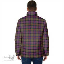 Scottish MacDonald Modern Clan Crest Tartan Padded Jacket with Family Crest - Tartan Plaid Jacket ScotsTee Shop - Tartan Plaid - scotstee.com