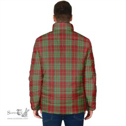 Scottish Leask Clan Crest Tartan Padded Jacket with Family Crest - Tartan Plaid Jacket ScotsTee Shop - Tartan Plaid - scotstee.com