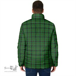 Scottish Kincaid Clan Crest Tartan Padded Jacket with Family Crest - Tartan Plaid Jacket ScotsTee Shop - Tartan Plaid - scotstee.com