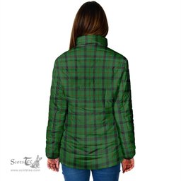 Scottish Kincaid Clan Crest Tartan Padded Jacket with Family Crest - Tartan Plaid Jacket ScotsTee Shop - Tartan Plaid - scotstee.com
