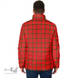 Scottish MacDonell of Keppoch Modern Clan Crest Tartan Padded Jacket with Family Crest - Tartan Plaid Jacket ScotsTee Shop - Tartan Plaid - scotstee.com