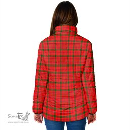 Scottish MacDonell of Keppoch Modern Clan Crest Tartan Padded Jacket with Family Crest - Tartan Plaid Jacket ScotsTee Shop - Tartan Plaid - scotstee.com