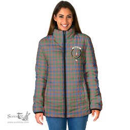 Scottish MacIntyre Ancient Clan Crest Tartan Padded Jacket with Family Crest - Tartan Plaid Jacket ScotsTee Shop - Tartan Plaid - scotstee.com